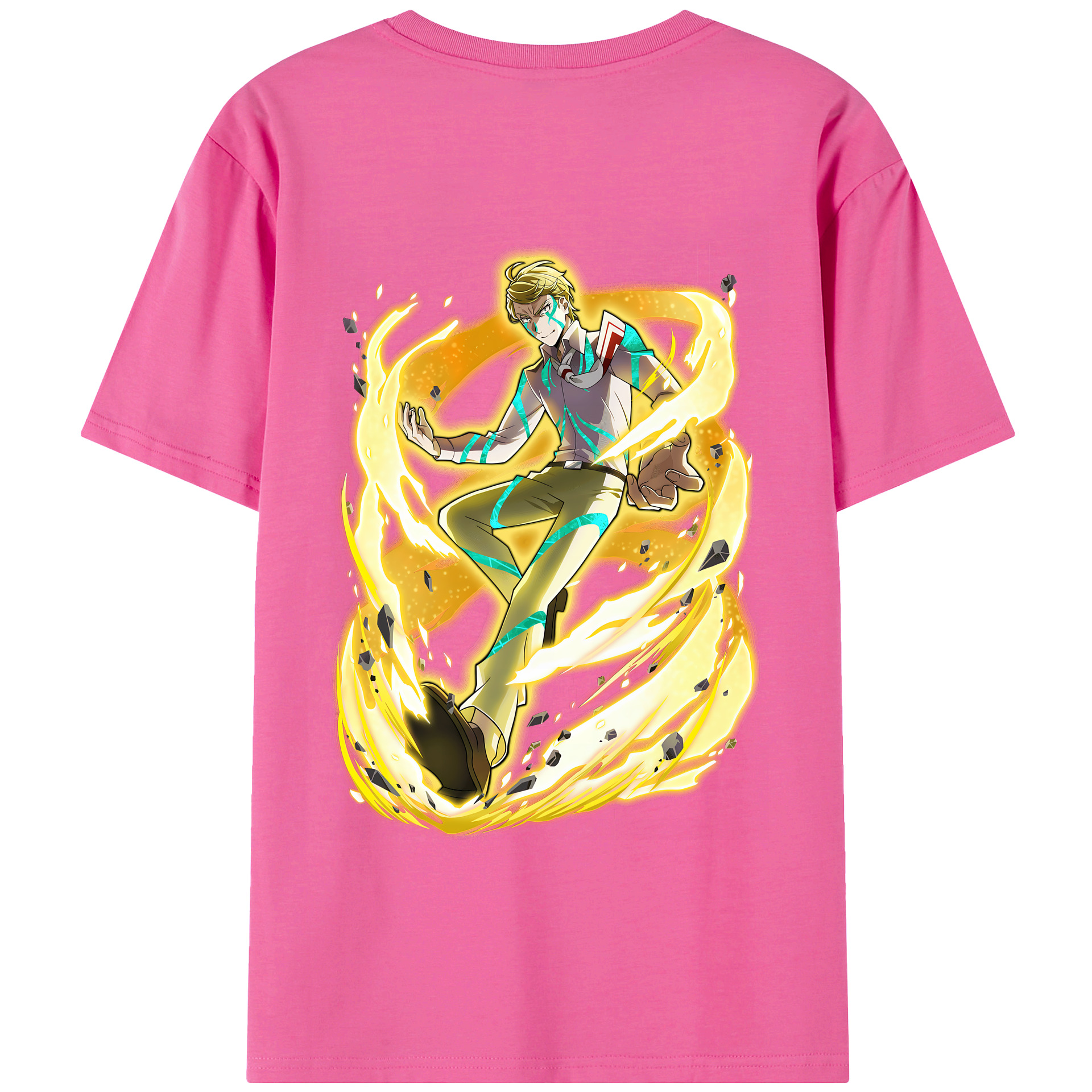 （画像用） 文豪ストレイドッグス Bungo Stray Dogs レディース半袖Tシャツ(バックプリント)